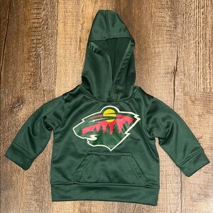 Minnesota Wild NHL Baby Hoodie Size 12M